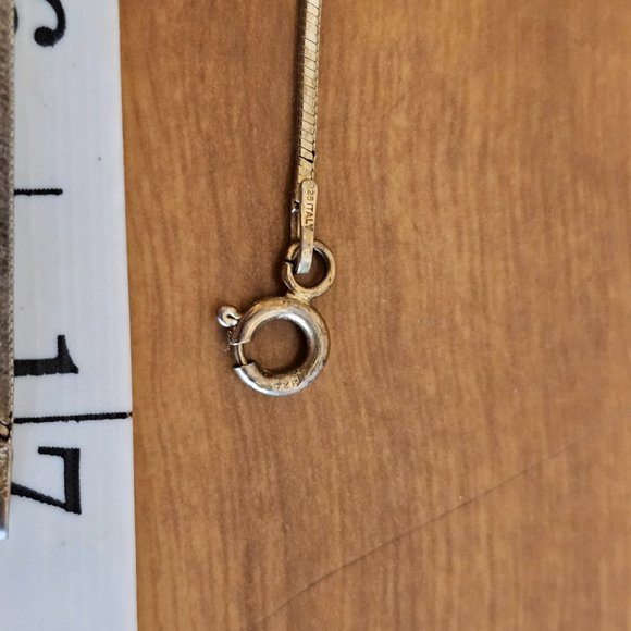 Bundle 2 925 Yellow Gold 18" Chains - Picture 4 of 4